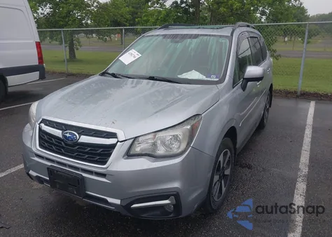 2017 Subaru Forester 2.5I Premium из США, поврежденный, VIN JF2SJAGC8HH477365